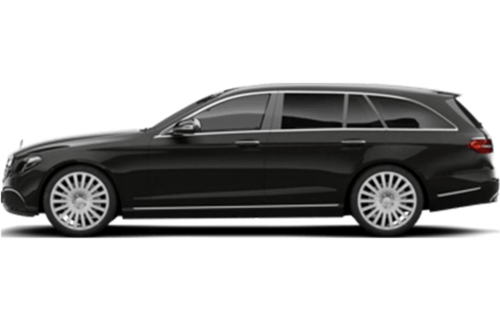 Efficient hybrid-style estate for airport transfers